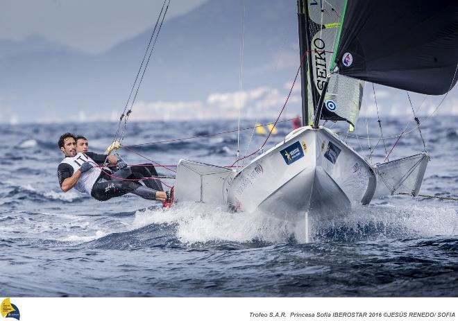 49er Action ©  Trofeo S.A.R. Princesa Sofia / Jesus Renedo http://www.trofeoprincesasofia.org/