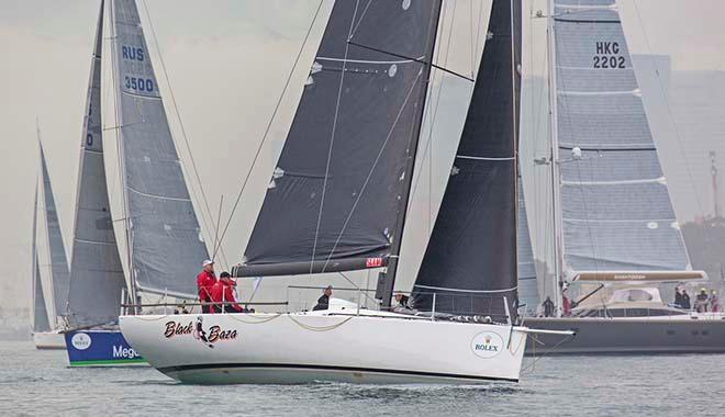 Black Baza - 2016 Rolex China Sea Race ©  Rolex/Daniel Forster http://www.regattanews.com