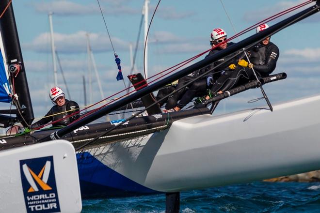 Hans Wallén, SWE (Wallén Racing) - 2016 World Match Racing Tour © Ian Roman / WMRT