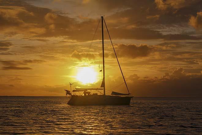 Susky in sunset © Annika Fredriksson / Ocean Crusaders