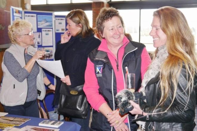 Race Management team new sign up numbers were excellent © Graham Nixon