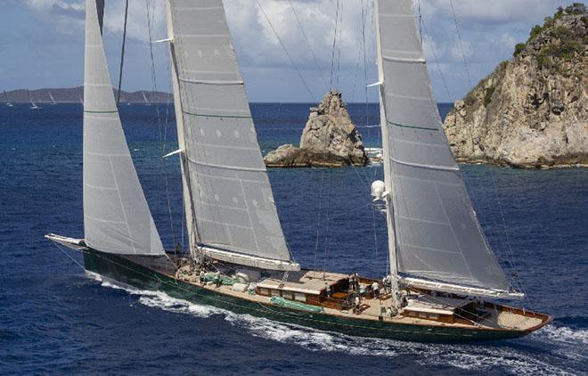 Hetairos - Class B. Loro Piana Caribbean Superyacht Regatta and Rendezvous 2016 © YCCS/BIM/Borlenghi