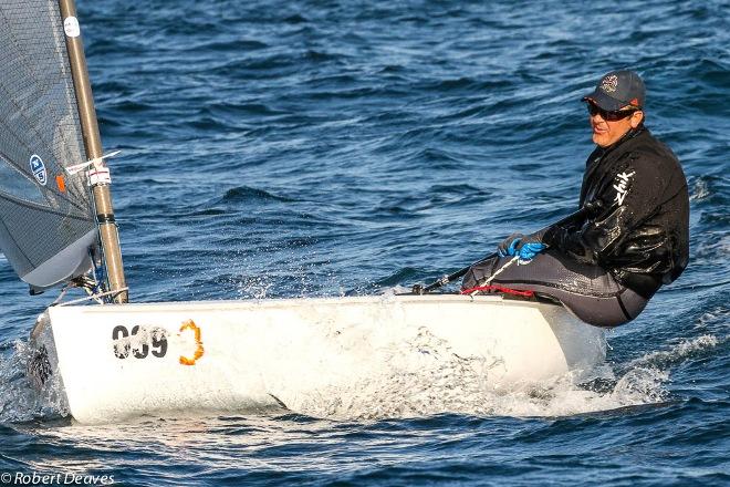 Zac Railey - 2016 Finn Europeans in Barcelona ©  Robert Deaves