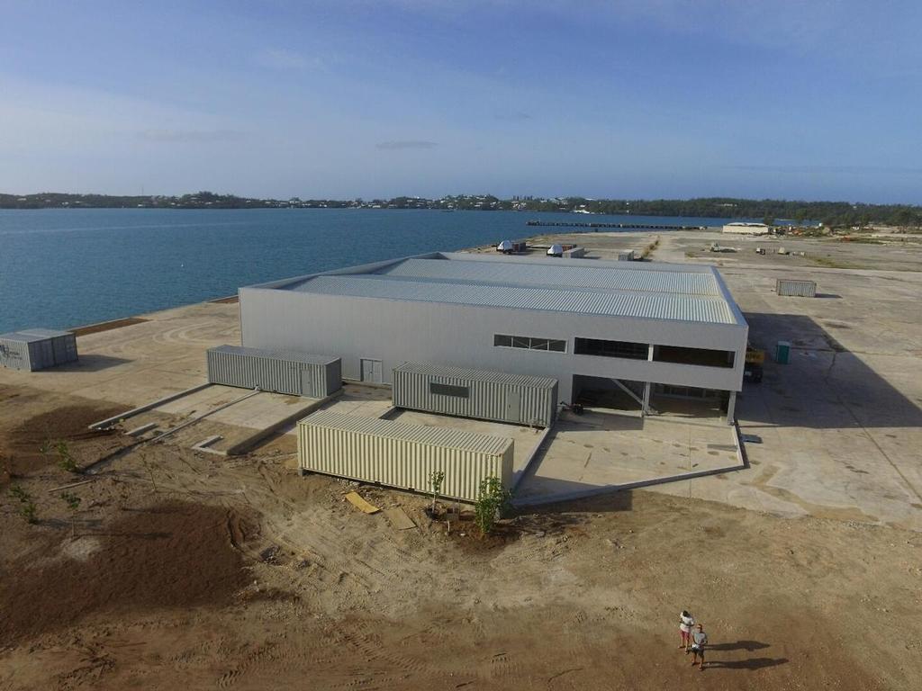  - Artemis Base construction in Bermuda © Artemis Racing