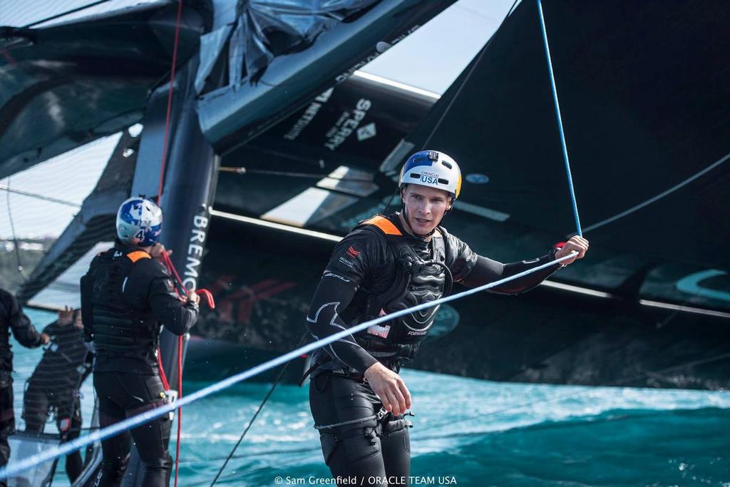  - Oracle Team USA - Capsize - Bermuda February 2016 © Sam Greenfield/Oracle Team USA http://www.oracleteamusa.com