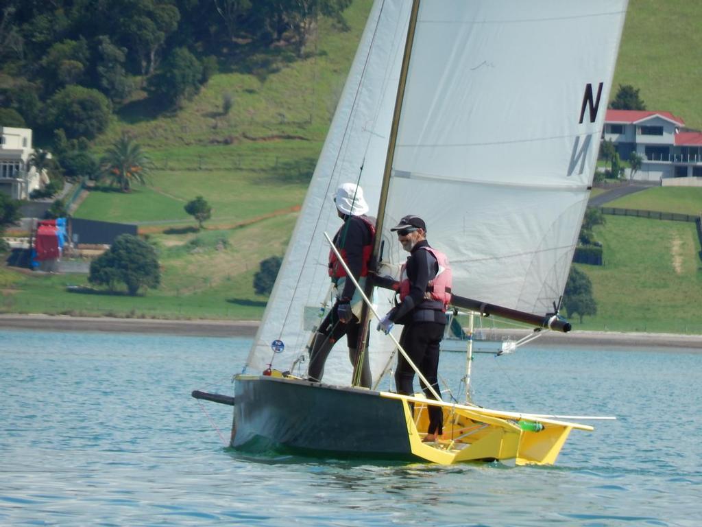 Sanders Cup Champions Phil McNeil and Craig Gilberd for Northland on Phlipnhel - 2016 Sanders Cup photo copyright Ruth WCC taken at  and featuring the  class