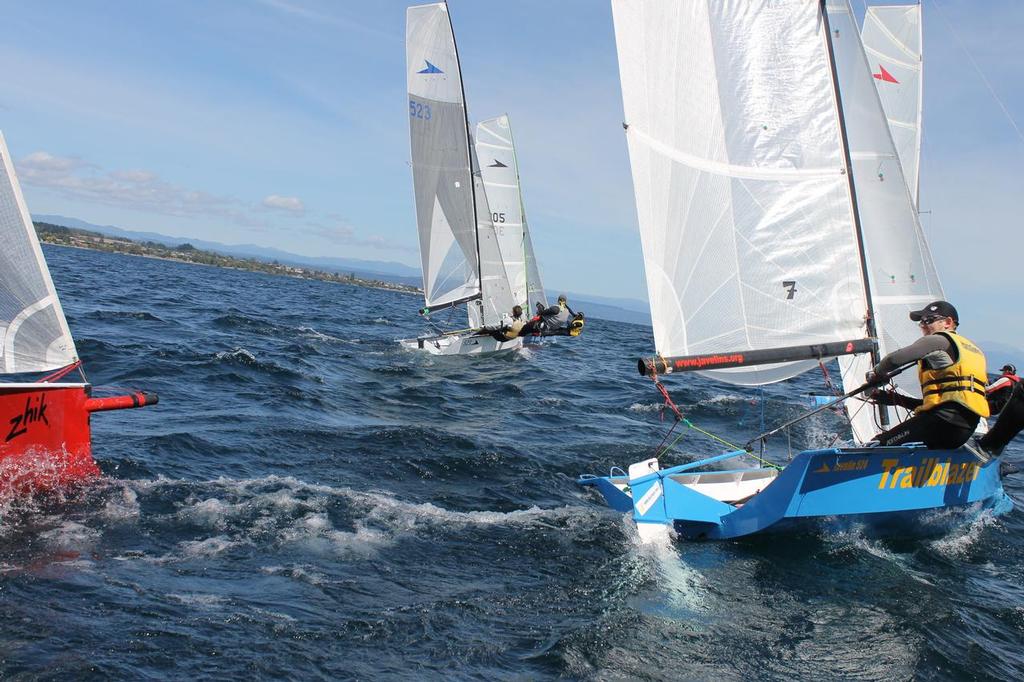 Last start - Javelin Skiff National Championships 2016 photo copyright Yuki Katsushima taken at  and featuring the  class