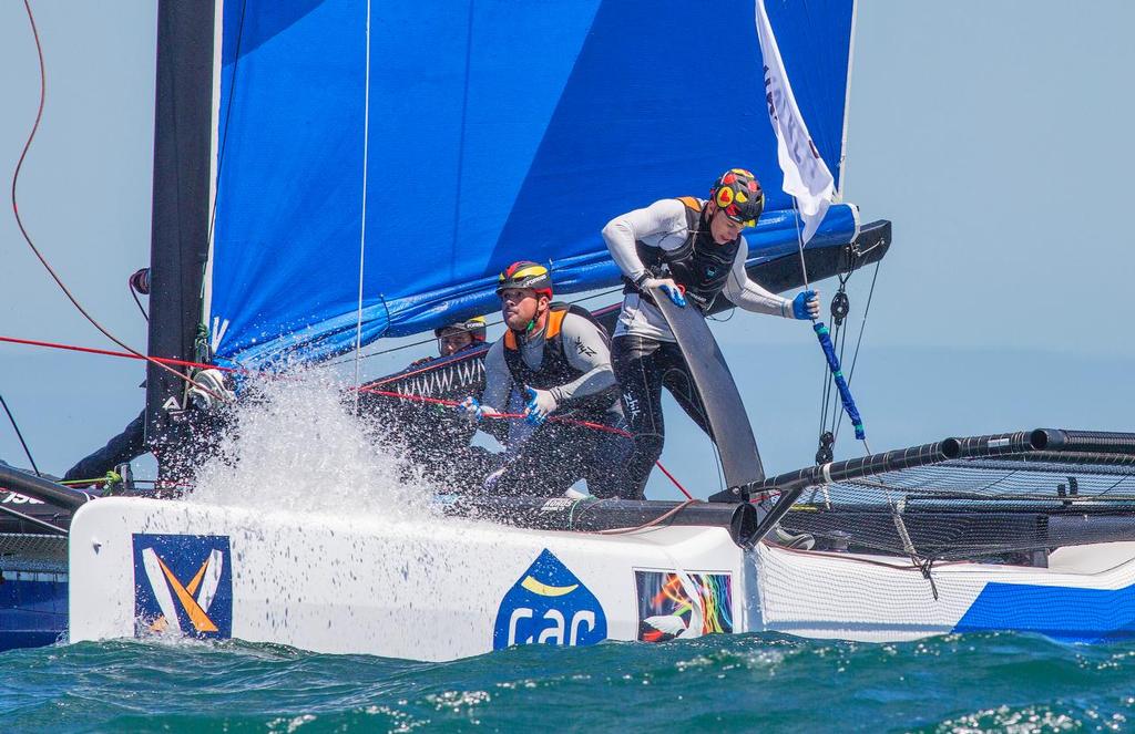 Gear down, eyes front, round up... WMRT Fremantle 2016. © Guy Nowell http://www.guynowell.com