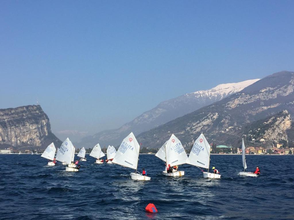 The racing season at Fraglia Vela Riva starts with a bang ©  Elena Giolai/Fraglia Vela Riva