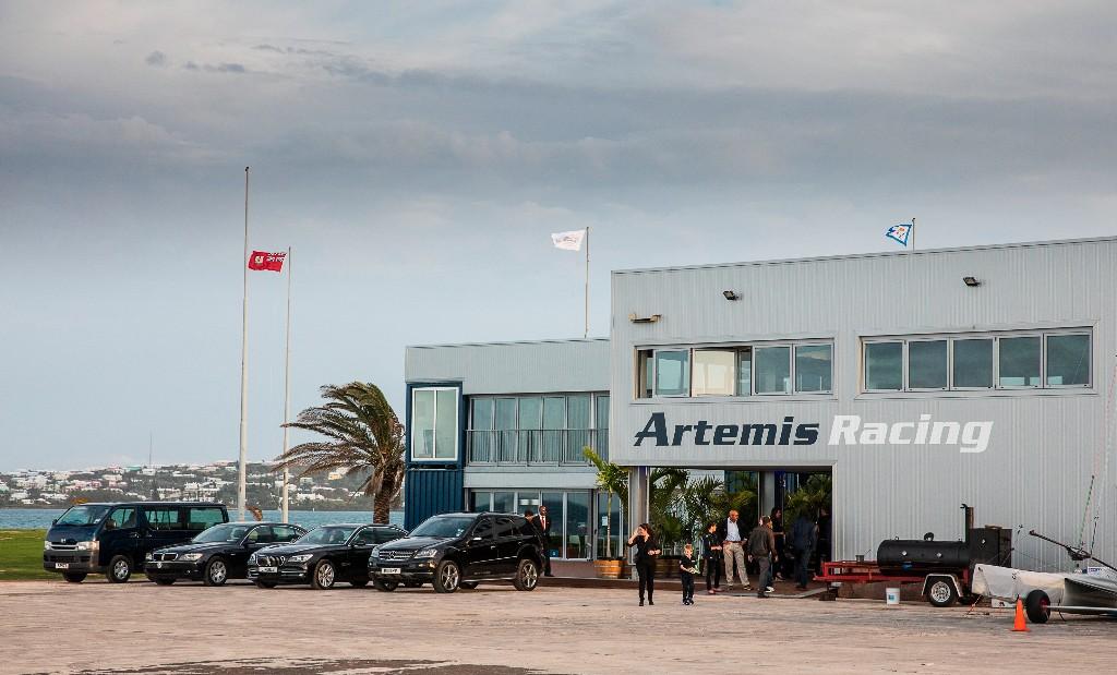 Artemis Racing Base, Morgan's Point, Bermuda photo copyright Martinez Studio taken at  and featuring the  class