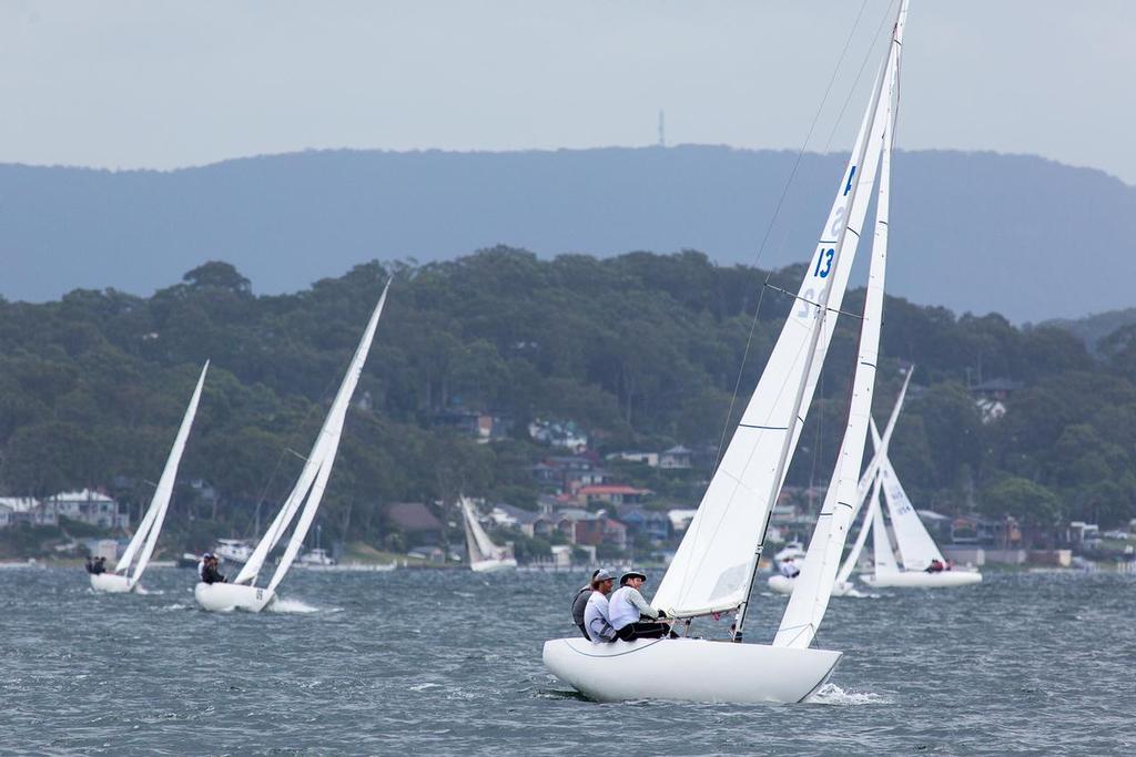 AUS1332 Top 40, Peter, Geoff, & Ian, winning race 5 - Etchells 2015-2016 NSW State Championship © Kylie Wilson http://www.positiveimage.com.au