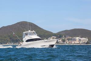 Returning to port and passing Shoal Bay. - 2016 NSWGFA Interclub Championship photo copyright  John Curnow taken at  and featuring the  class