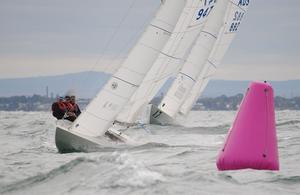 Graeme Taylor sailing with James Mayo and Richie Allanson on Magpie photo copyright Royal Brighton Yacht Club taken at  and featuring the  class