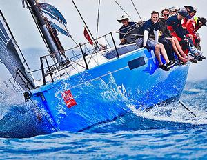 Kerumba in full racing mode. - Brisbane to Keppel Tropical Yacht Race photo copyright Saltwater Images taken at  and featuring the  class