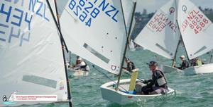  - Day 3, 2016 Toyota Optimist NZ Nationals, Kohimaramara Yacht Club photo copyright Lissa Reyden taken at  and featuring the  class