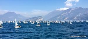 Day three - 2016 Garda Optimist Meeting photo copyright  Elena Giolai/Fraglia Vela Riva taken at  and featuring the  class