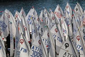 Day three - 2016 Garda Optimist Meeting photo copyright  Elena Giolai/Fraglia Vela Riva taken at  and featuring the  class