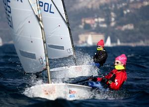 Day 3 action - 2016 Garda Optimist Meeting photo copyright  Max Ranchi Photography http://www.maxranchi.com taken at  and featuring the  class