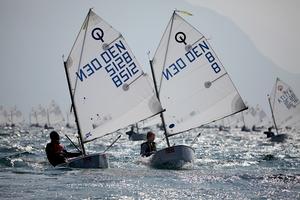 Day 3 action - 2016 Garda Optimist Meeting photo copyright  Max Ranchi Photography http://www.maxranchi.com taken at  and featuring the  class
