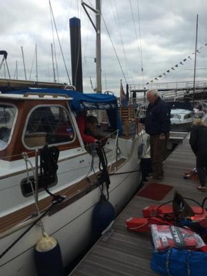 Welcome aboard! photo copyright Peta Stuart-Hunt taken at  and featuring the  class