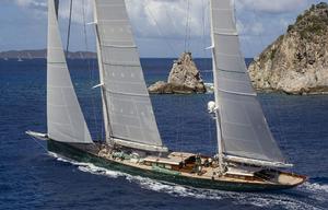 Hetairos - Class B. Loro Piana Caribbean Superyacht Regatta and Rendezvous 2016 photo copyright YCCS/BIM/Borlenghi taken at  and featuring the  class