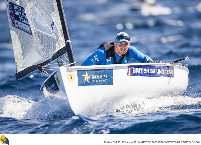 Finn sailor Giles Scott © Pedro Martinez / Sailing Energy / Sofia