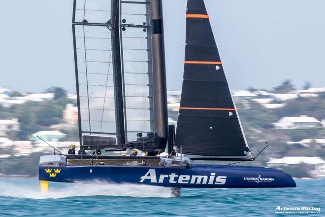 Artemis Racing testing the AC45 Turbo © Sander van der Borch / Artemis Racing