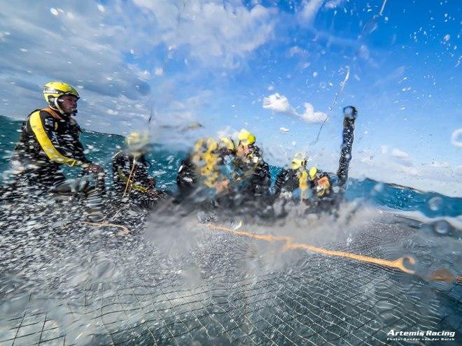 Artemis Racing testing the AC45 Turbo © Sander van der Borch / Artemis Racing