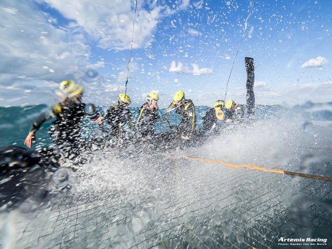 Artemis Racing testing the AC45 Turbo © Sander van der Borch / Artemis Racing