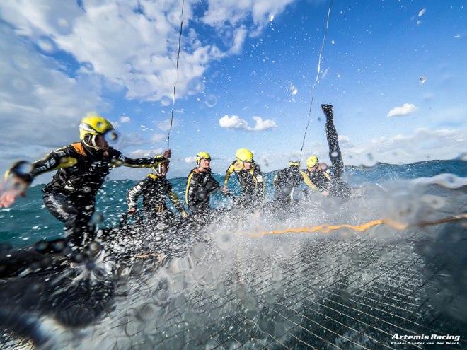 Artemis Racing testing the AC45 Turbo © Sander van der Borch / Artemis Racing