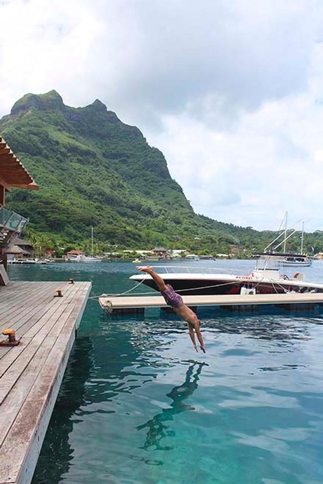 Bora Bora Yacht Club © Annika Thomson