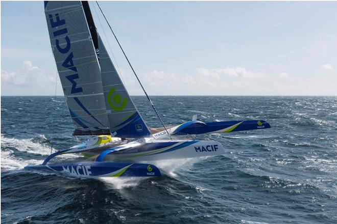 Trimaran MACIF in action ©  Jean-Marie Liot / DPPI / Macif