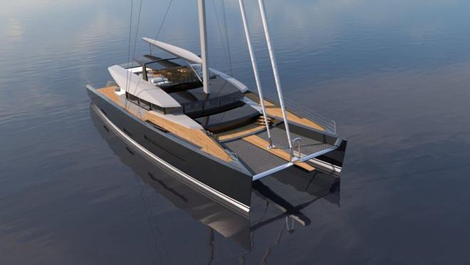 110' Ruying Yacht © Berret Racoupeau Yacht Design