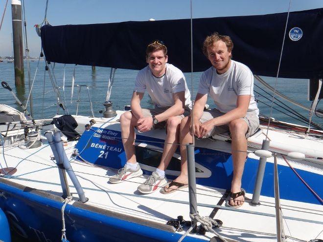 British double-handed duo Sam Matson and Robin Elsey. © Artemis Offshore Academy
