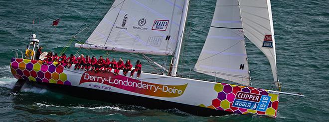 Derry~Londonderry~Doire - Clipper Round the World Yacht Race © Clipper Round The World Yacht Race http://www.clipperroundtheworld.com