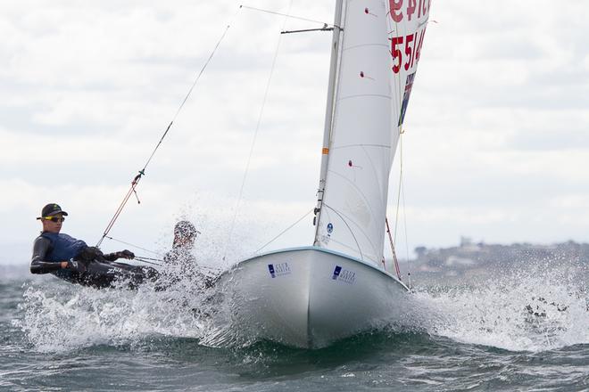Winners of the 420s were Nicholas Sharman and James Grogan. - Victorian Junior and Youth Championships ©  Alex McKinnon Photography http://www.alexmckinnonphotography.com