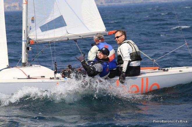 Yngling Springtime Eurocup at Fraglia Vela Riva this week © Piero Baroni / Fraglia Vela Riva