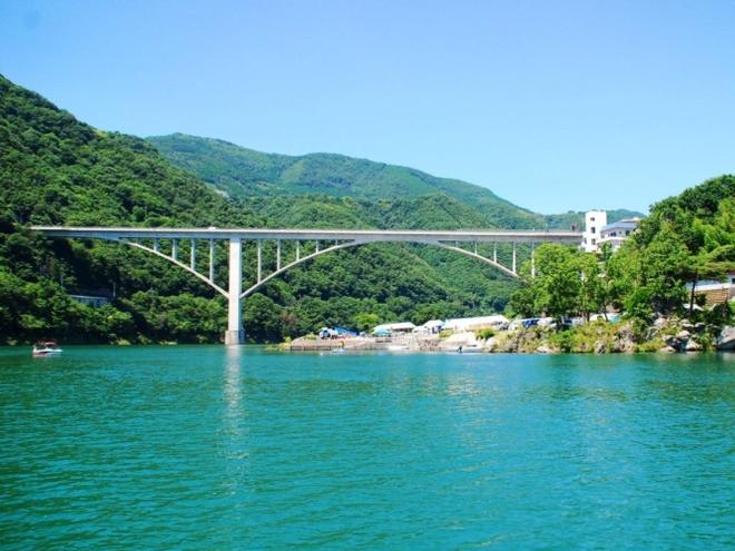 Lake Ikeda in Miyoshi City © The WWA