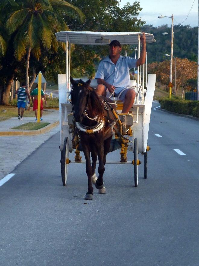 One of the fancy vehicles in the Tourist area © SV Taipan