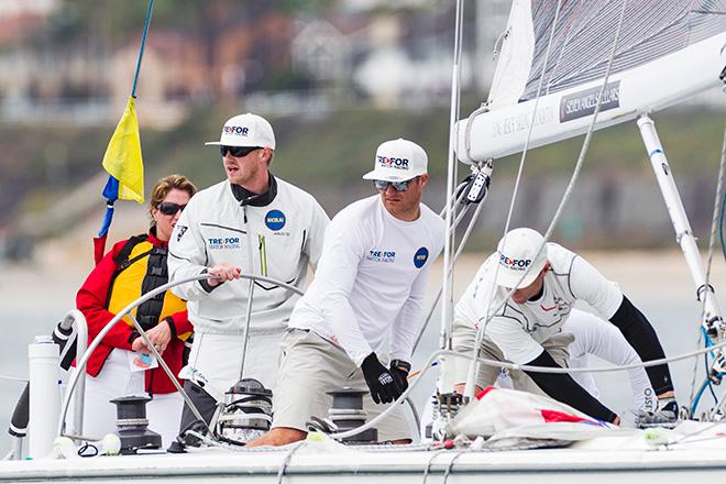 2016 Congressional Cup - Eric Monnin (SUI)  © World Match Racing Tour . http://www.wmrt.com