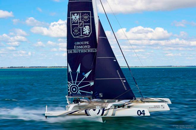 Multi70 Edmond de Rothschild Flying offshore ©  Gitana S.A. /Yvan Zedda www.zedda.com