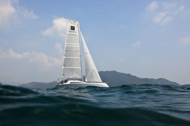 The Bañuls 60 number one Mach² sailing in Hong Kong © Christophe Launay