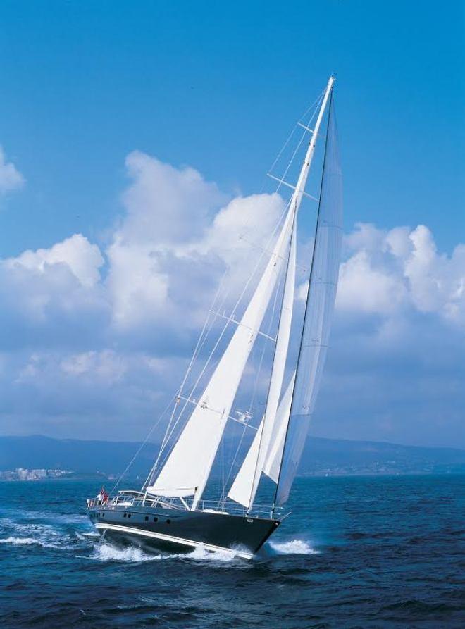 The 39 m Pendennis built Tenaz won the first regatta she ever competed in © The Superyacht Cup http://www.thesuperyachtcup.com