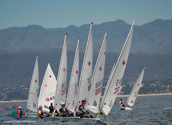 2016 Laser Radial Masters World Championship - Day 2 © JLDigitalMedia.net