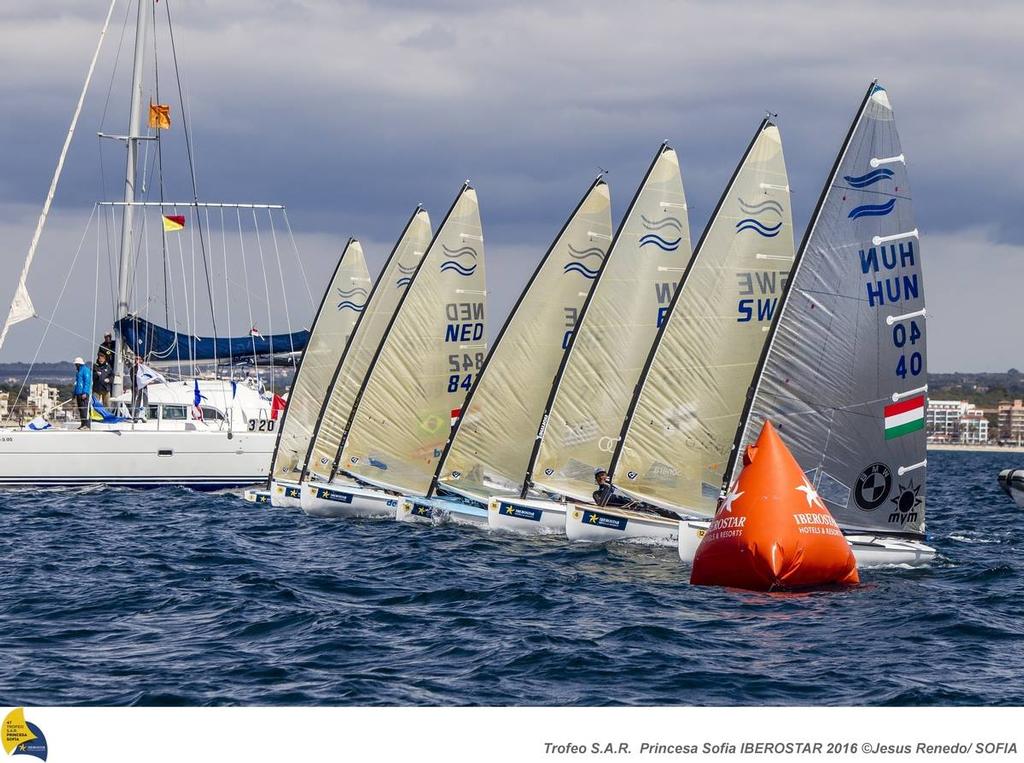 Medal Race start - Trofeo Princesa Softia - Medal races, April 2, 2016 photo copyright  Pedro Martinez/MartinezStudio/Sofia http://www.trofeoprincesasofia.org/ taken at  and featuring the  class