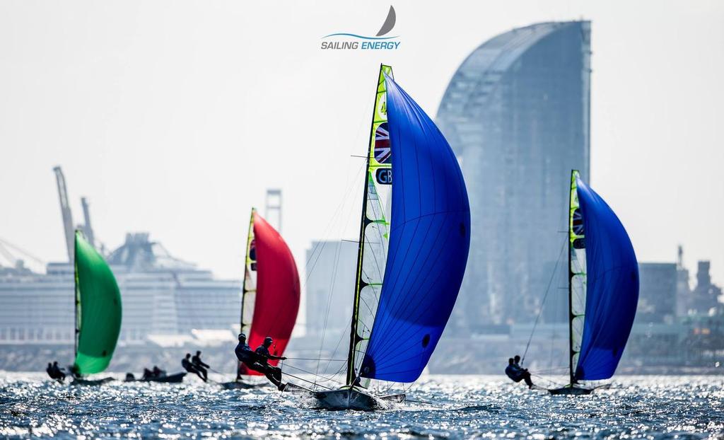  - Day 5, 49er and 49erFX European Championships, Barcelona, Spain ©  Jesus Renedo / Sailing Energy http://www.sailingenergy.com/