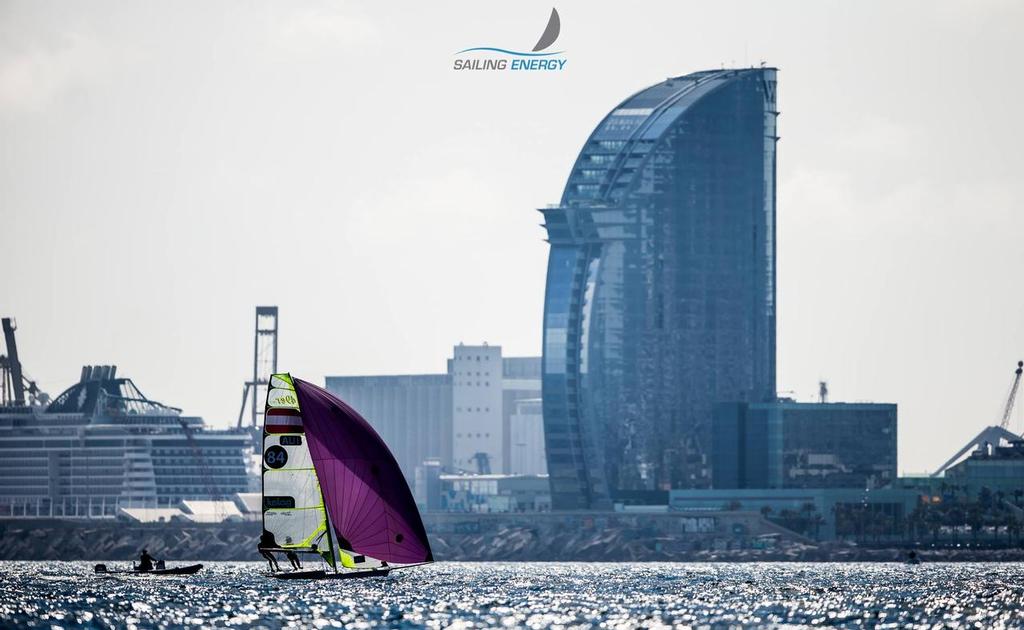  - Day 5, 49er and 49erFX European Championships, Barcelona, Spain ©  Jesus Renedo / Sailing Energy http://www.sailingenergy.com/