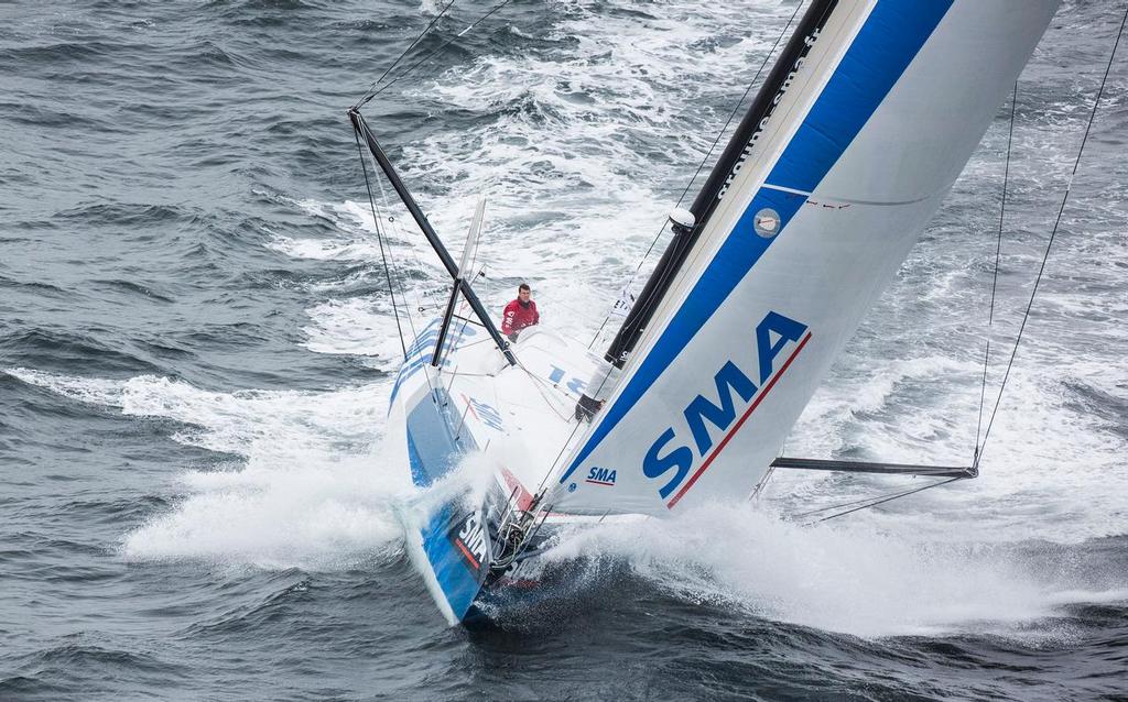 The Transat Bakerly yacht race. The start of solo transatlantic race start from Plymouth UK  - New York. USA. © Lloyd Images http://lloydimagesgallery.photoshelter.com/