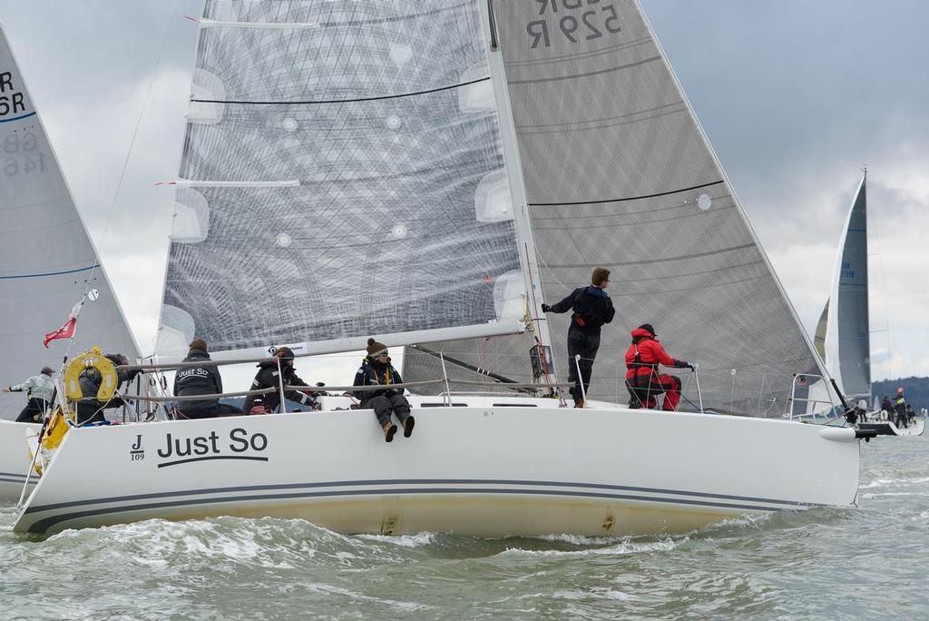 J/109 Just So photo copyright Iain Mcluckie taken at  and featuring the  class