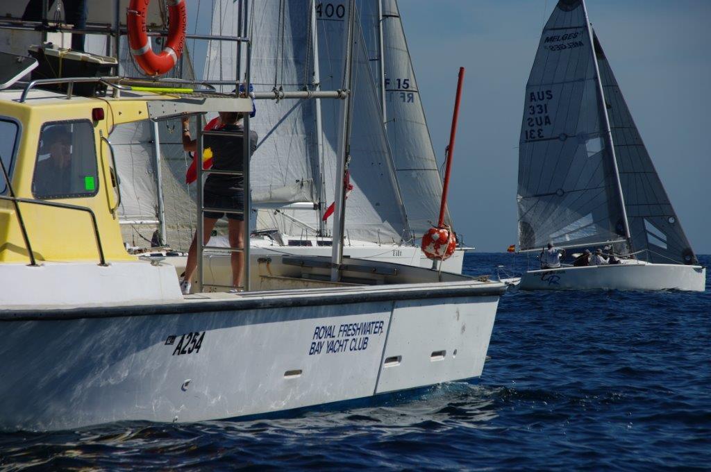 Transit Race start - 2016 Rottnest Festival of Sail photo copyright Susan Ghent taken at  and featuring the  class